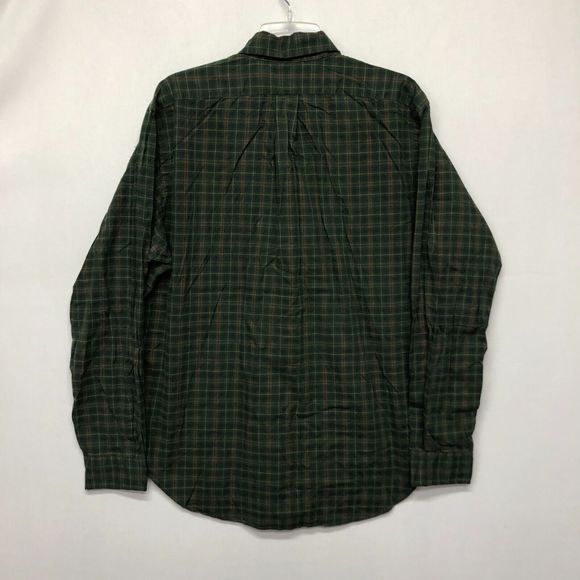 Vintage Ralph Lauren Men Long Sleeve Classic Button Shirt Top Size Large B235 11 - Picture 12 of 14